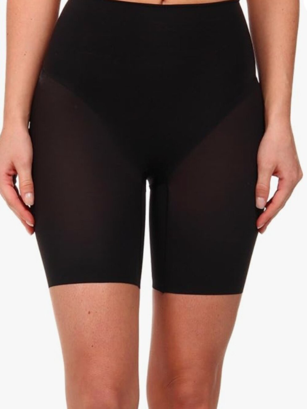 Wacoal 805351 Smooth Complexion Firm Long Leg Shape Pant Size Large Black